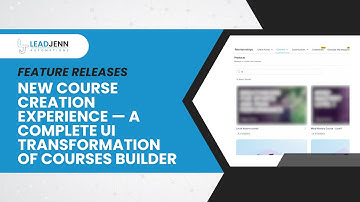 New Course Creation Experience — A Complete UI Transformation of Courses Builder