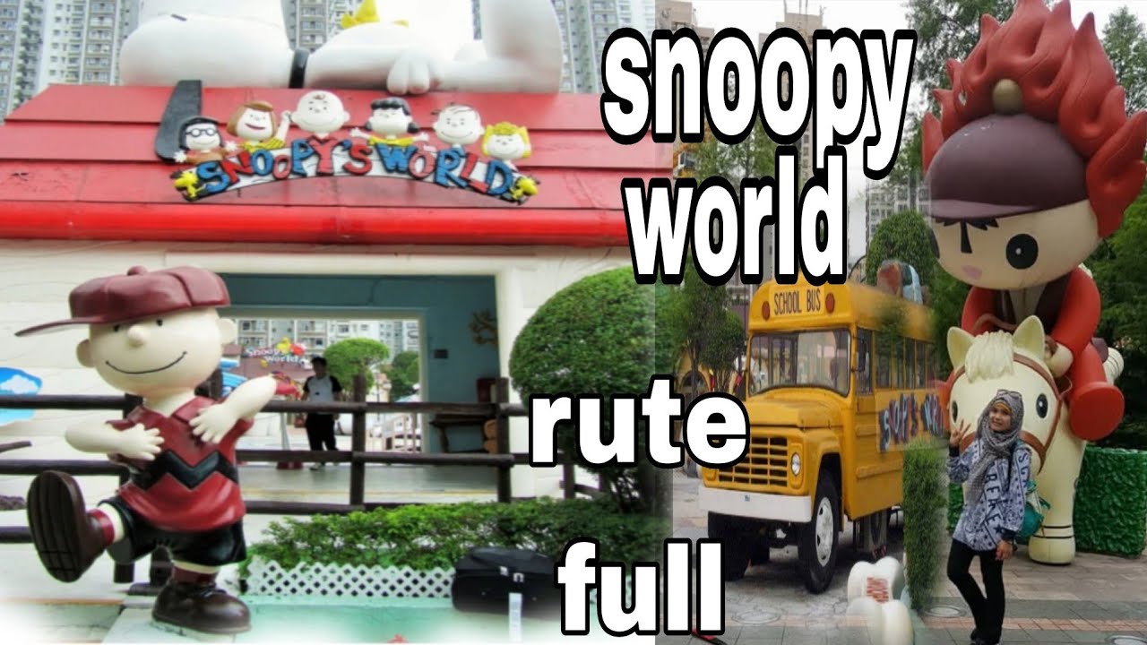 JELAJAH HONGKONG !! RUTE LENGKAP SNOOPY WORLD SHATINE #snoopyworld #vlogshatine #vloghongkong 