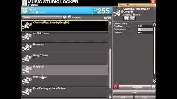 My APB themes from 2011 - 2015 (oldest to newest)