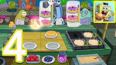 SpongeBob: Krusty Cook-Off - Gameplay Walkthrough Part 4 - Level 25 (iOS, Android)