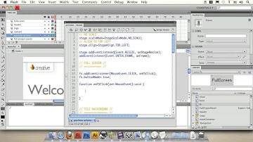Create Full Screen, Scalable Flash Websites: Part 3.5