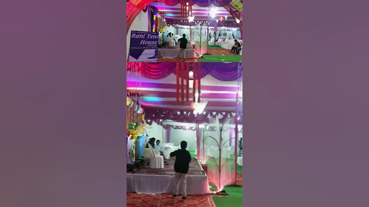 Best wedding decoration #decoration #event  #eventplanner  #weddingphotography #shorts  #ytshorts