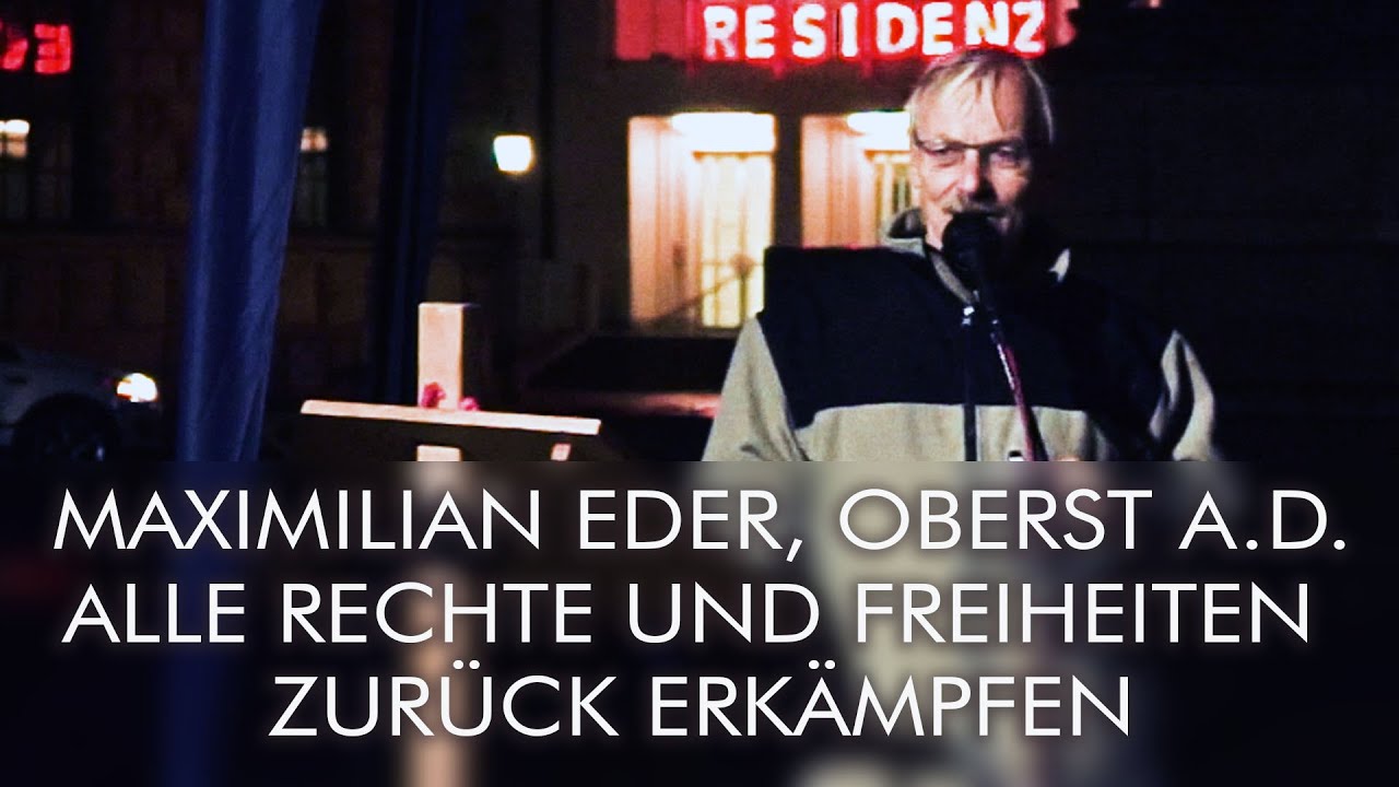 Maximilian Eder, Oberst a.D., Hausdurchsuchung, Alle Rechte und
