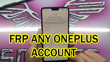 FRP ONEPLUS 6 6T BYPASS GOOGLE ACCOUNT ANDROID 10