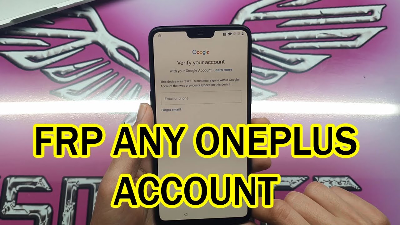 FRP ONEPLUS 6 6T BYPASS GOOGLE ACCOUNT ANDROID 10