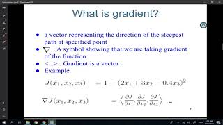 Optimization: Gradient8