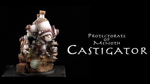 Painting Warmachine & Hordes: Menoth Castigator