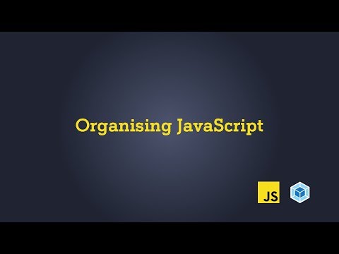 וִידֵאוֹ: איך מארגנים JavaScript?