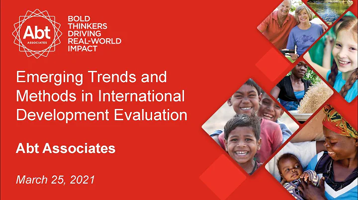 Emerging Trends and Methods in International Development Evaluation (US/Australia Discussion) - DayDayNews