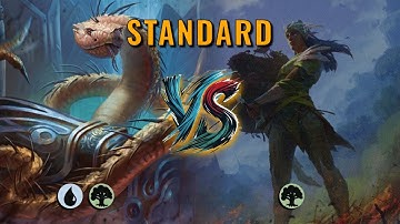 MTG Standard - Simic Midrange by utku VS Mono Green Midrange by legion