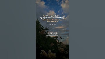 #سورة_الجاثية #سعدالغامدي #القرآن_الكريم #تلاوة_خاشعة #راحة_نفسية #اكسبلور #foryou #حالات_واتس#fyp