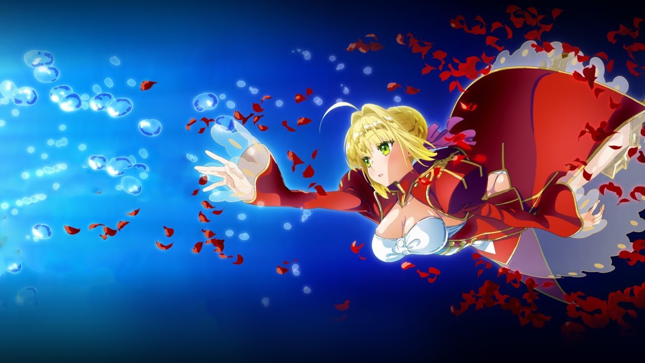 Fate Extra Last Encore Ending Full Sayuri Tsuki To Hanataba Youtube