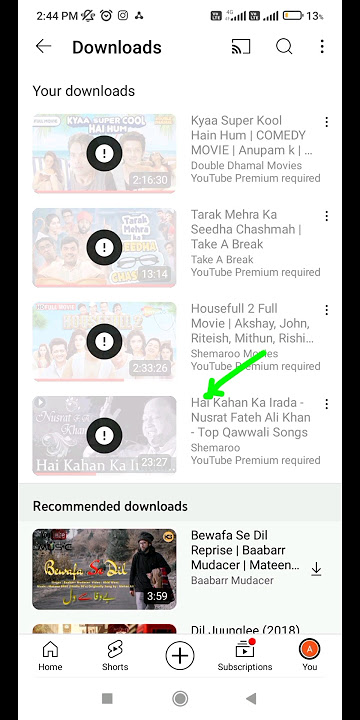 watch full video 😱🙏YouTube offline download video nahi chal raha hai|