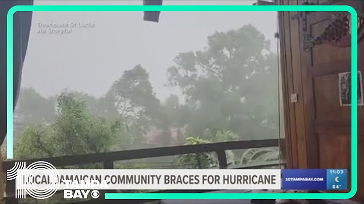 Jamaican community in the Tampa Bay area braces for Hurricane Beryl