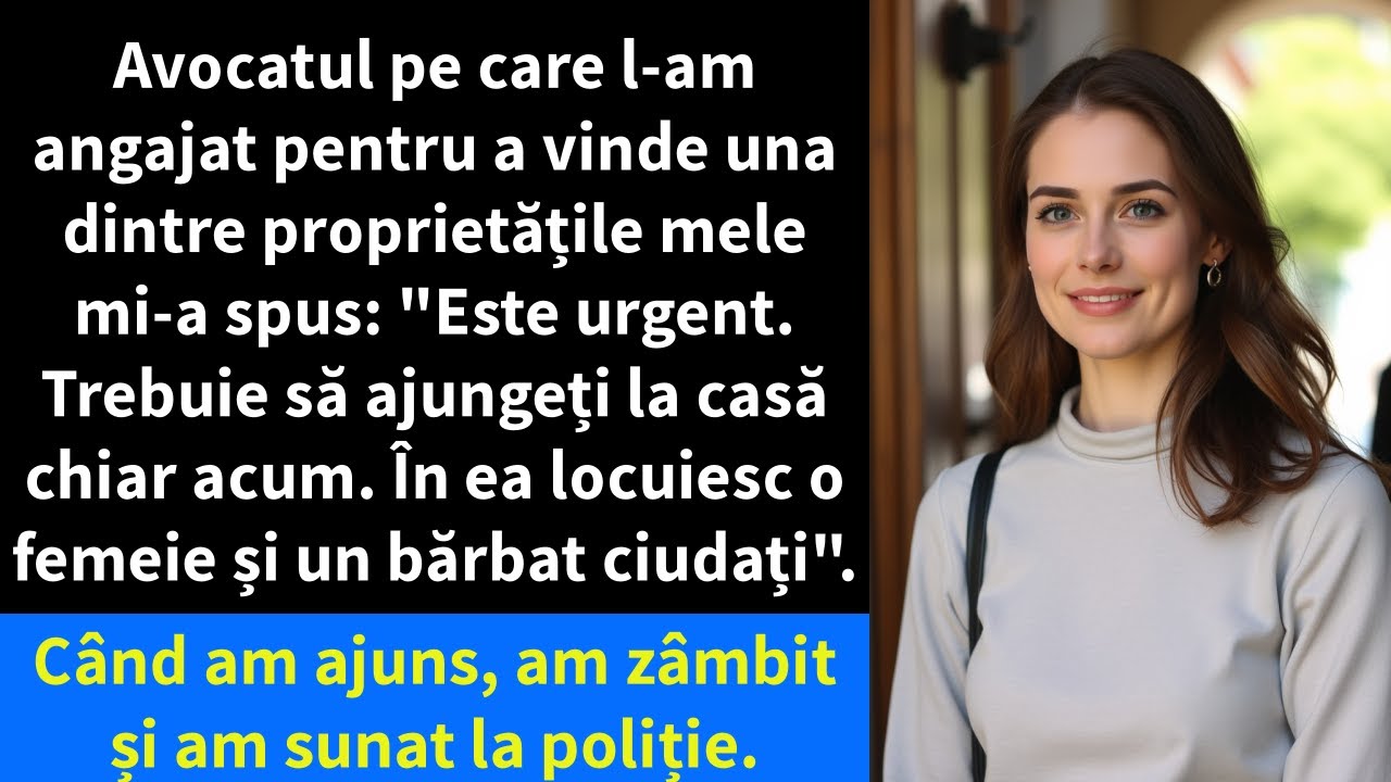 Avocatul pe care l-am angajat pentru a vinde una dintre proprietățile mele mi-a spus: 