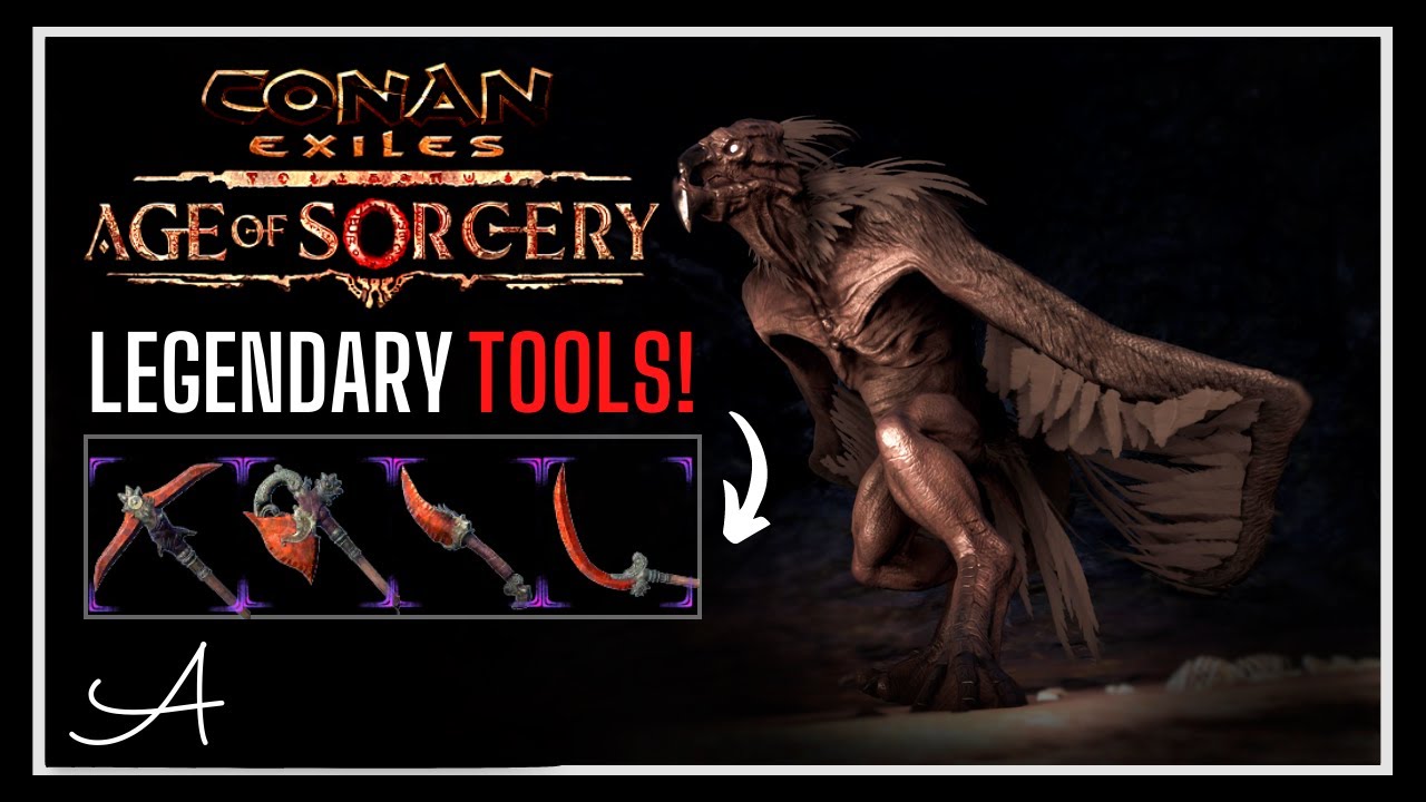 Get LEGENDARY Black Blood Tools! AGE OF SORCERY Conan Exiles 3.0