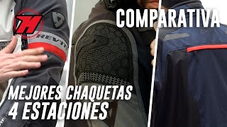 COMPARATIVA chaquetas de moto 4 ESTACIONES. ¿Cuál es la mejor? ⛰