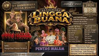 LIVE SANDIWARA LINGGA BUANA Bojongsari, Jum'at 18 September 2026  PENTAS MALAM