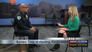 "We're in a phase of community healing": Madison Police Chief Shon Barnes sits down for one-on-one