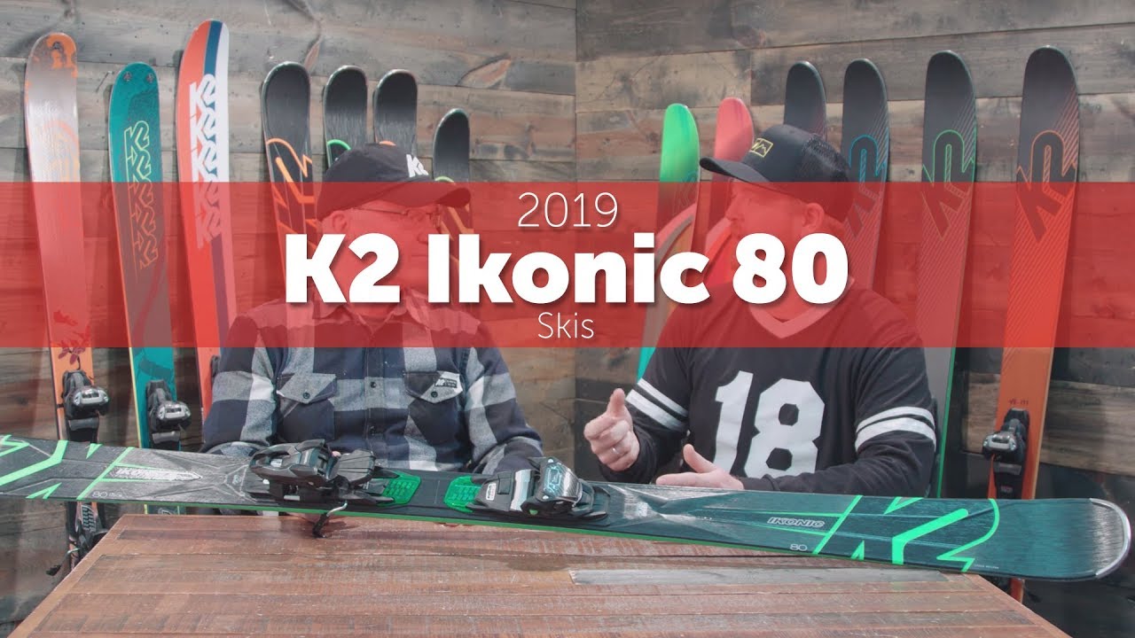 2019 K2 Ikonic 80 Skis - Preview - YouTube