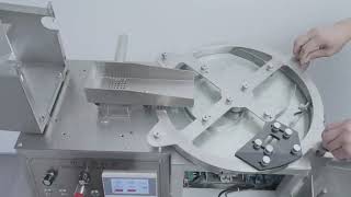 Semi-automatic counting machine