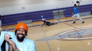 LMAO I NEEDED THIS LAUGH..Reacting To AMP's EXTREME DODGEBALL!