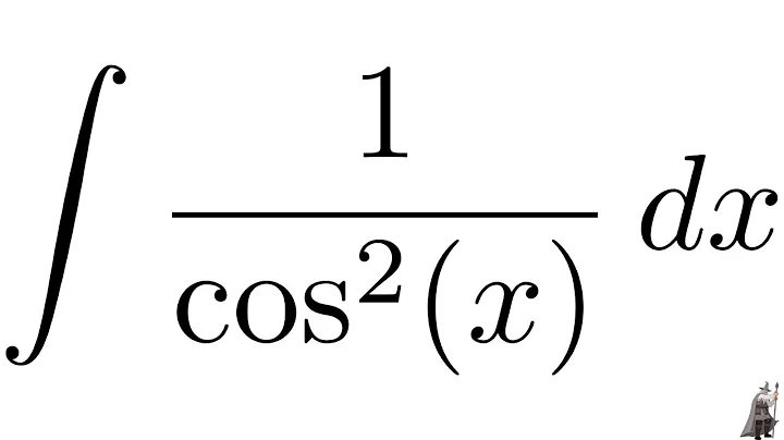 Integral 1/cos^2(x)
