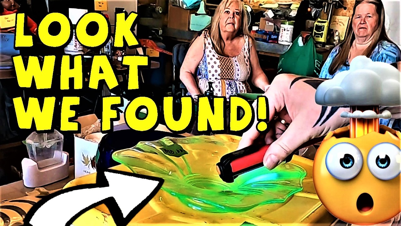 Ep723: We scored this RARE Uranium Glass Plate at a Local Garage Sale!  🤯