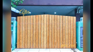 Project DIY: Cara jimat nak dapat pagar depan rumah cantik dan privacy dengan Shera Plank
