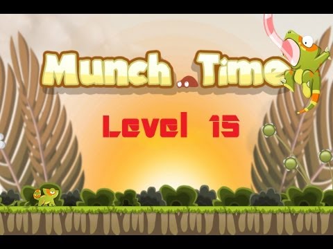 Munch Time Mystic Lake Level 15 All Three Star Прохождение Munch Time все три звезды