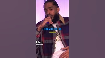 NIPSEY HUSSLE EXPLAINS HOW HE GOT INTO G*** CULTURE #nipseyhussle #shorts