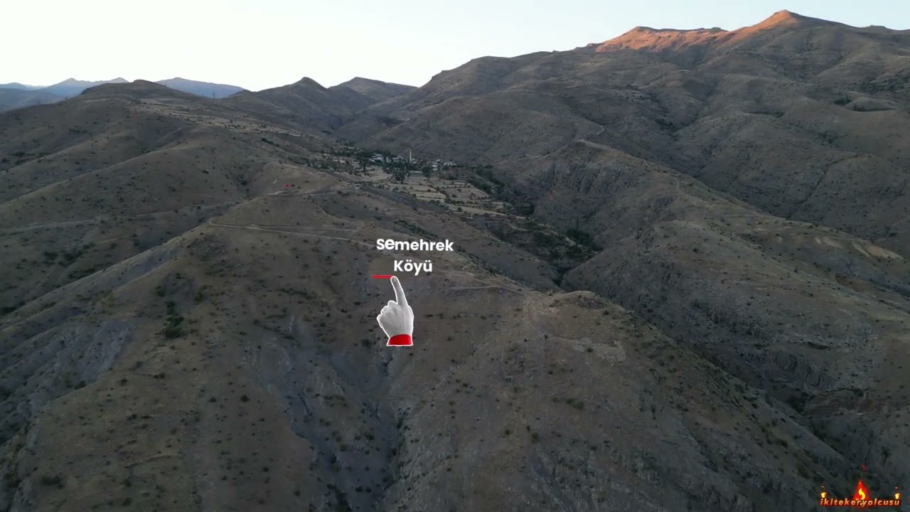 Gökyüzünden Elmalı Mahallesine Bakış 