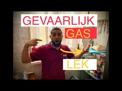 Hoe moet je een gaslekkage opsporen