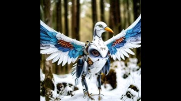 Robot AI Bird #robot #aibird #birds #nature #wildlife #wildbirds #aiwildlife #ai