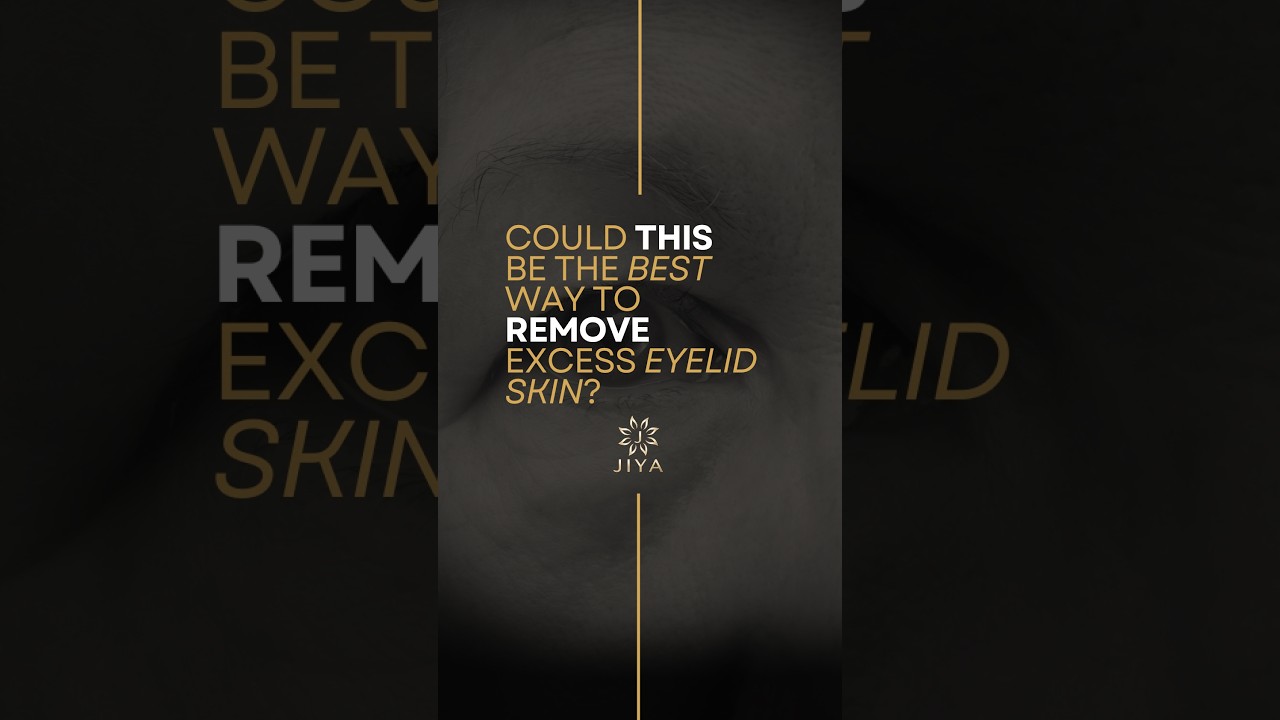 COULD THIS BE THE BEST METHOD FOR REMOVING EXCESS EYELID SKIN?!