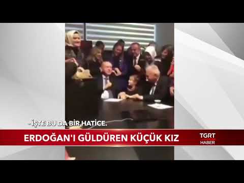 Cumhurbaşkanı Erdoğan'ı Güldüren Küçük Kız