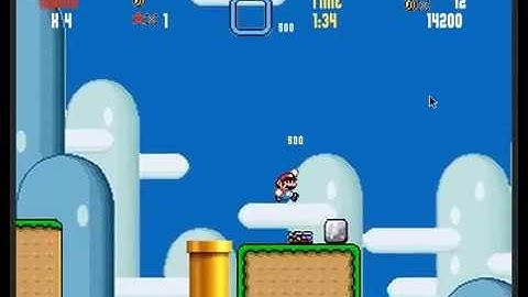 Super Mario Style Game Written in C++ - Level 1