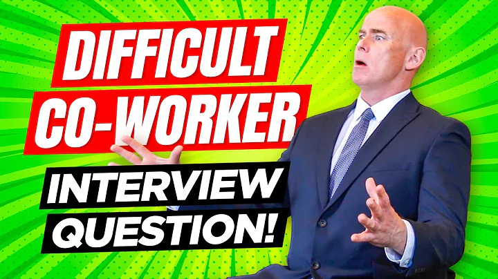 HOW WOULD YOU DEAL WITH A DIFFICULT CO-WORKER? (Interview Question & TOP-SCORING Answer!) - DayDayNews