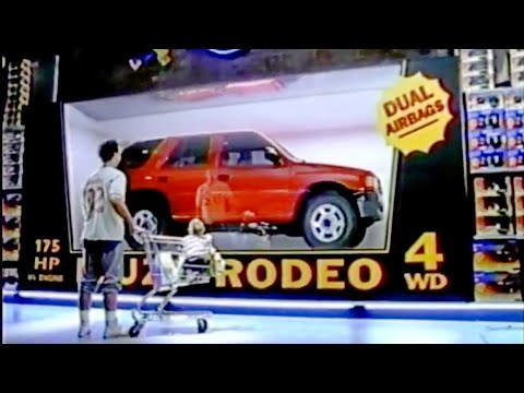 1995 Isuzu Rodeo commercial - Toy store - YouTube
