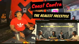 COAST CONTRA - THE REALEST FREESTYLE | Reaction