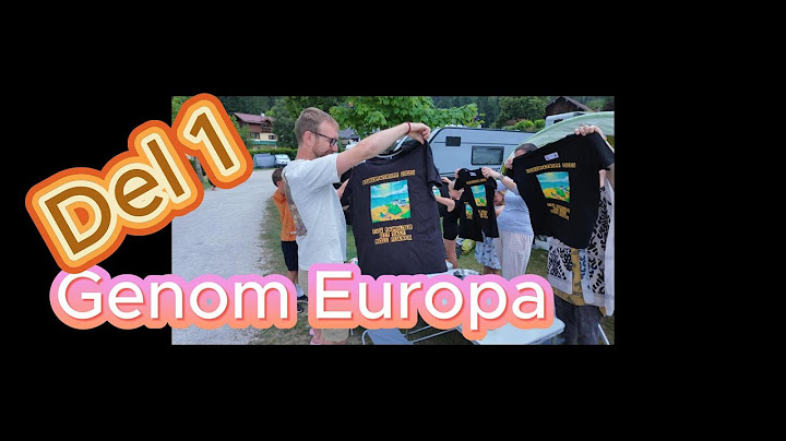 Europatripp 2025 Del 1