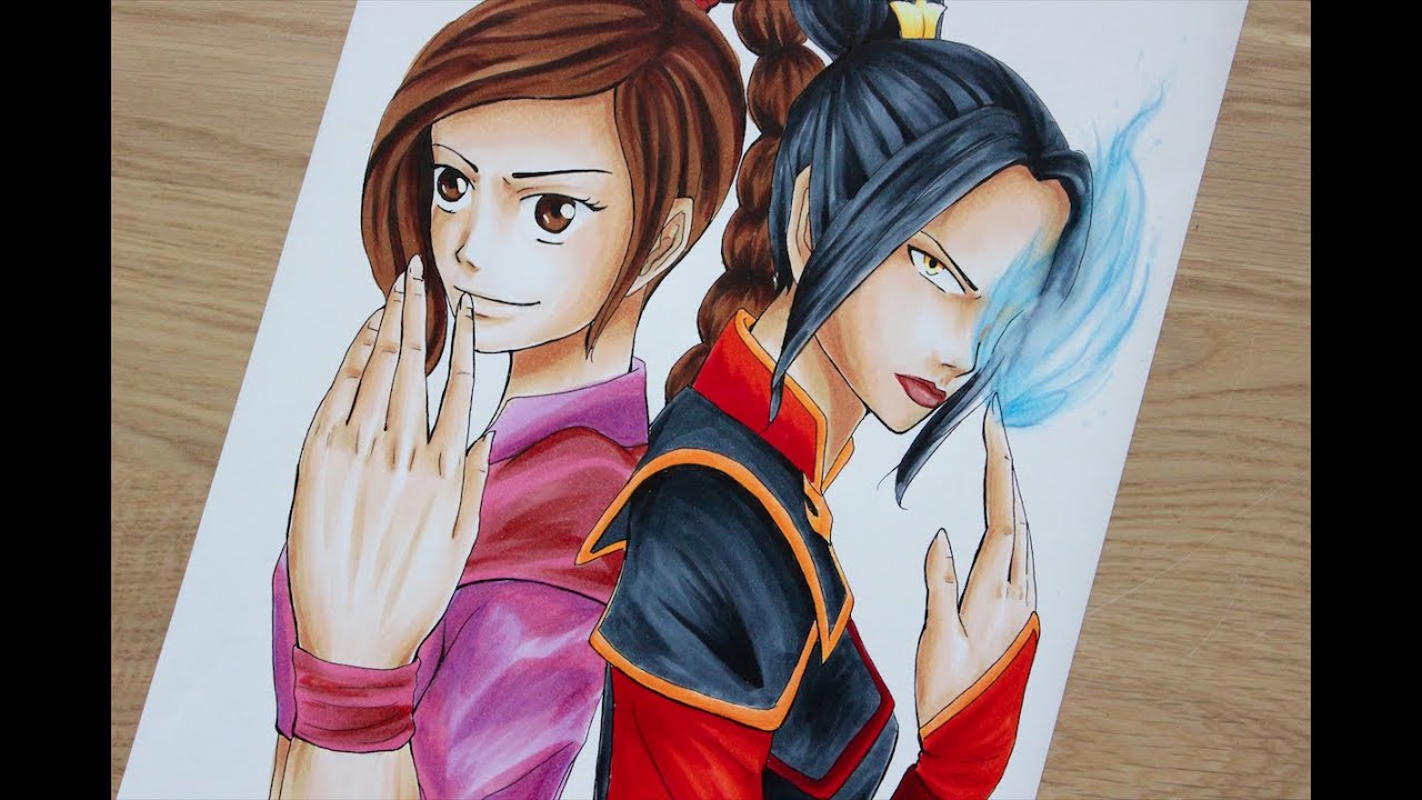 Which Anime Drawing Of These ATLA Characters Do You Like 