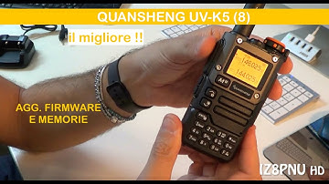QUANSHENG UV-K5 (8) - Unboxing + Firmware and Memory Update THE BEST EVER
