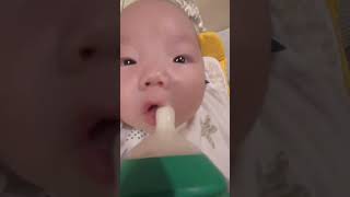 Cutest Baby Ever Drinking Milk So Adorable