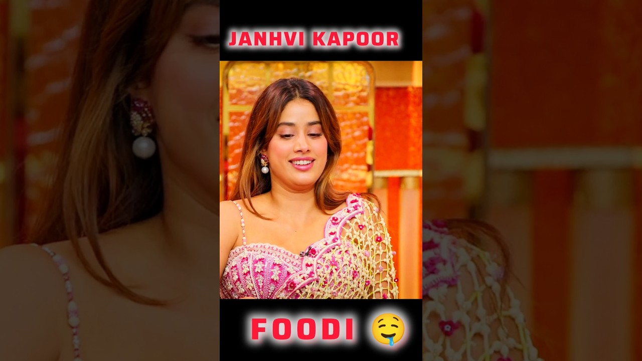 JANHVI KAPOOR FOODI 😋| 