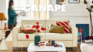 Canapé Convertible Express En Cuir Végan - Owen