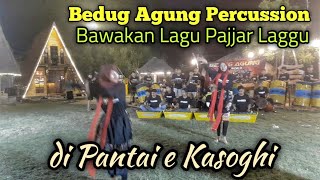 Bedug Agung Percussion Bawakan Lagu Pajjar Laggu di Pantai e Kasoghi