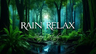 Relaxing Music & Rain Sounds  Piano Melodies for Deep Sleep and Healing  | Sleep Music