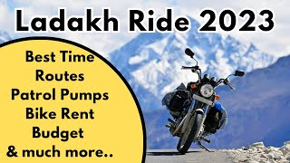 Ladakh Complete Travel Plan 2023 | Ladakh Ride 2023 | Leh Ladakh