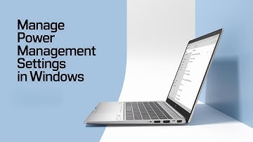 How to Manage Power Management Settings in Windows 11/10 [TUTORIAL]